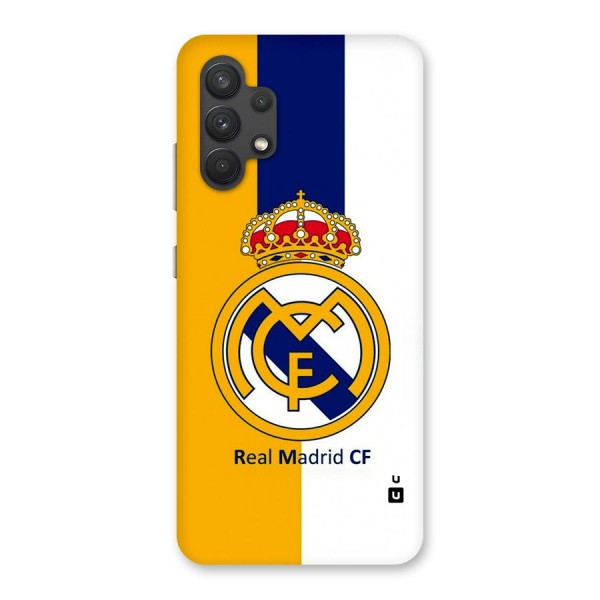 Real Madrid Glass Back Case for Galaxy A32