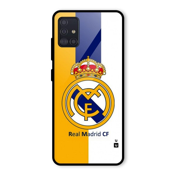 Real Madrid Glass Back Case for Galaxy A51