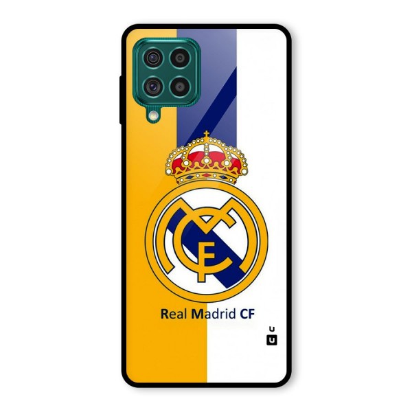 Real Madrid Glass Back Case for Galaxy F62