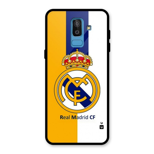 Real Madrid Back Case for Galaxy J8