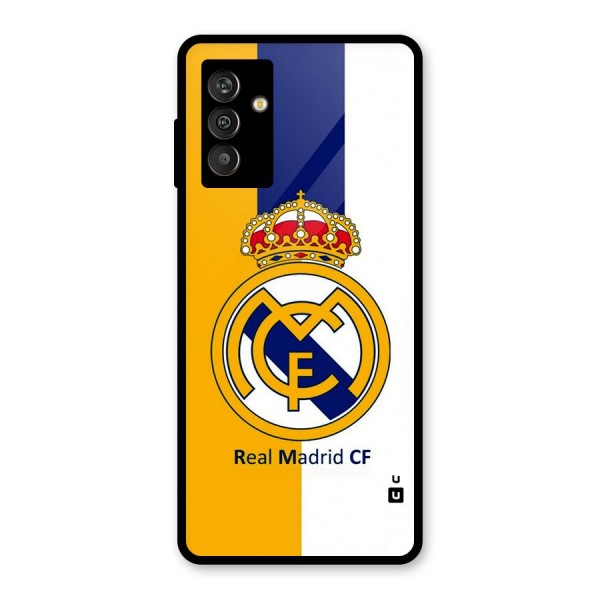 Real Madrid Glass Back Case for Galaxy M13