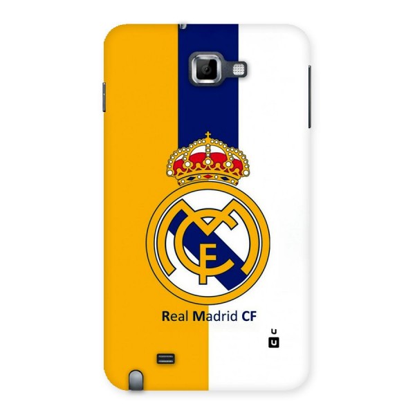 Real Madrid Back Case for Galaxy Note