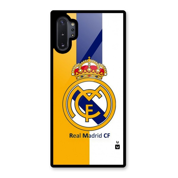 Real Madrid Glass Back Case for Galaxy Note 10 Plus