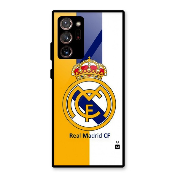 Real Madrid Glass Back Case for Galaxy Note 20 Ultra