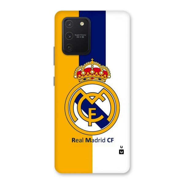 Real Madrid Glass Back Case for Galaxy S10 Lite