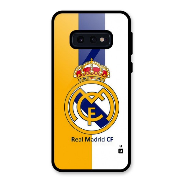 Real Madrid Glass Back Case for Galaxy S10e