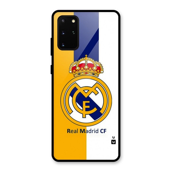 Real Madrid Glass Back Case for Galaxy S20 Plus