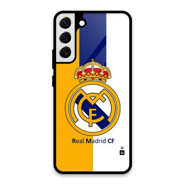 Real Madrid Glass Back Case for Galaxy S22 Plus 5G