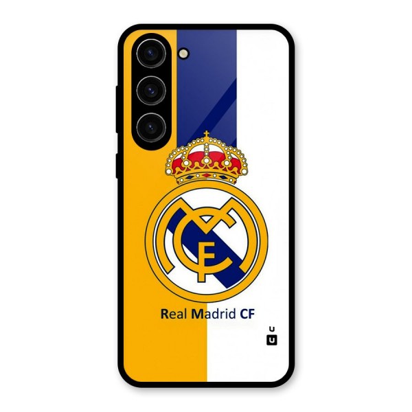 Real Madrid Glass Back Case for Galaxy S23 Plus