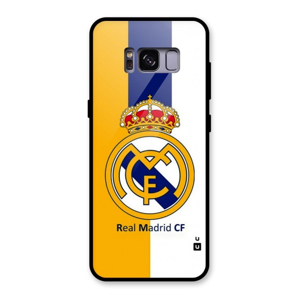 Real Madrid Glass Back Case for Galaxy S8