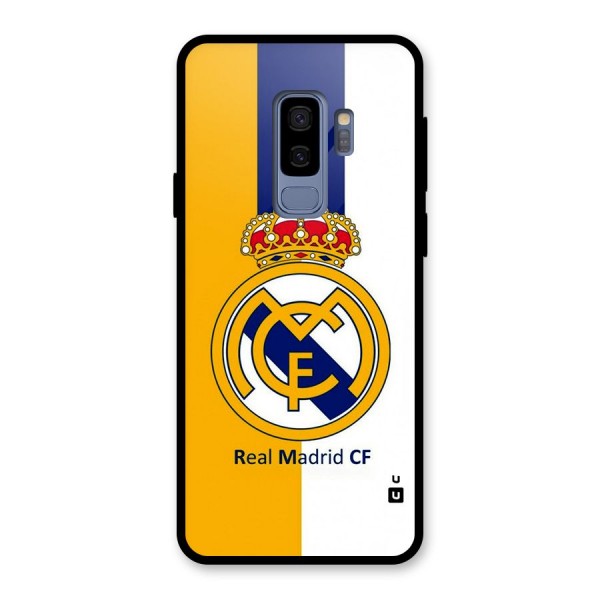 Real Madrid Glass Back Case for Galaxy S9 Plus