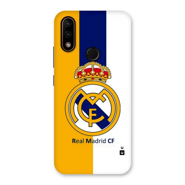 Real Madrid Back Case for Lenovo A6 Note