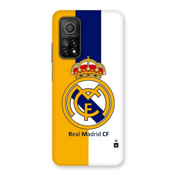 Real Madrid Back Case for Mi 10T Pro 5G