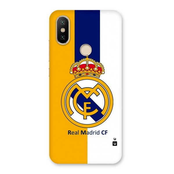 Real Madrid Back Case for Mi A2