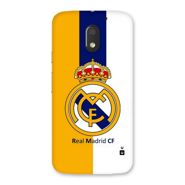 Real Madrid Back Case for Moto E3 Power