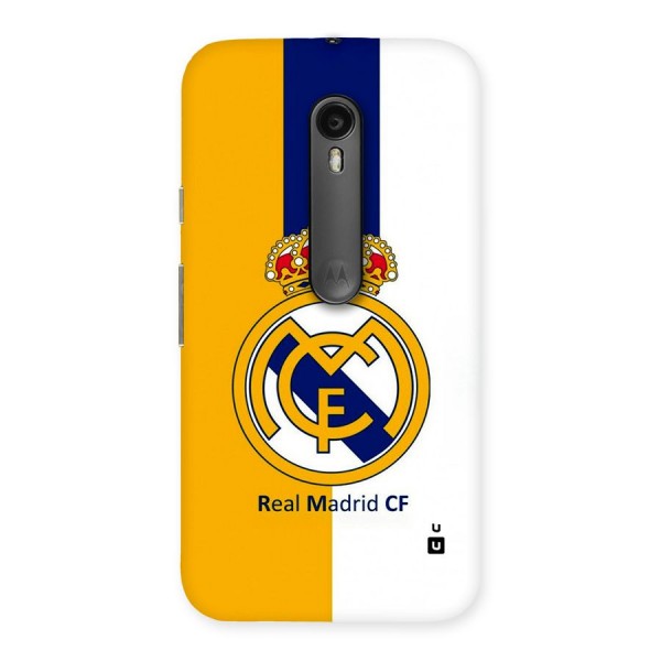 Real Madrid Back Case for Moto G3