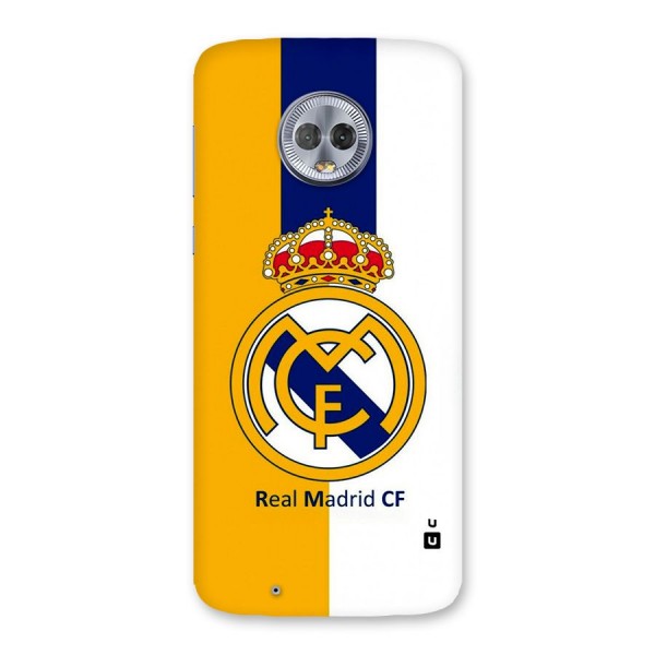 Real Madrid Back Case for Moto G6