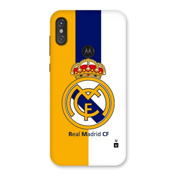 Real Madrid Back Case for Motorola One Power