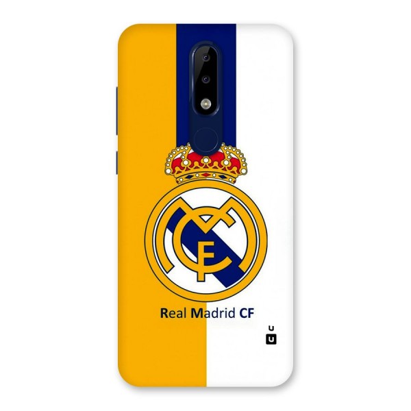 Real Madrid Back Case for Nokia 5.1 Plus