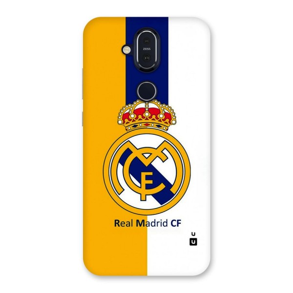 Real Madrid Back Case for Nokia 8.1