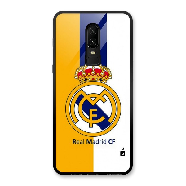 Real Madrid Glass Back Case for OnePlus 6