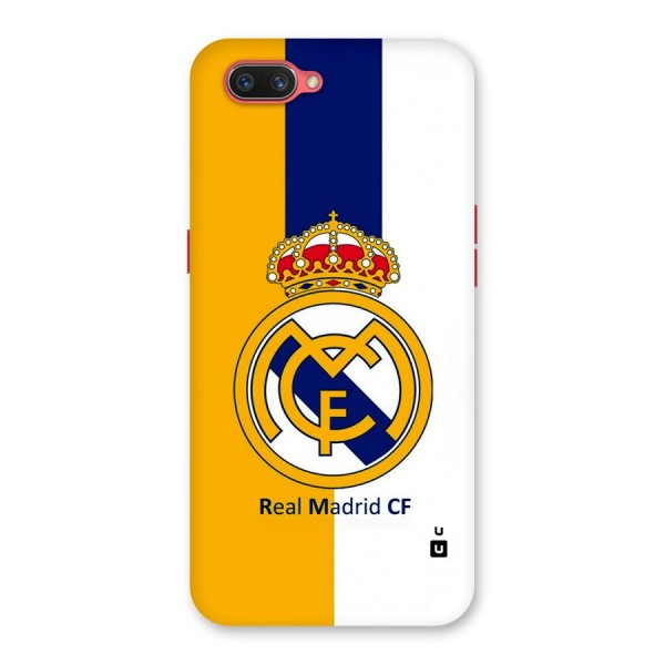 Real Madrid Back Case for Oppo A3s