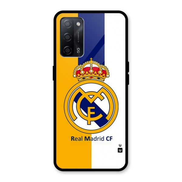 Real Madrid Glass Back Case for Oppo A53s 5G