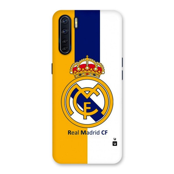 Real Madrid Glass Back Case for Oppo F15