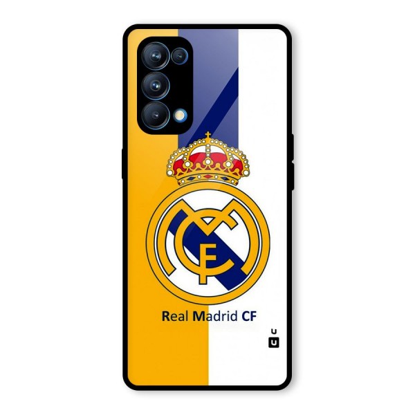 Real Madrid Glass Back Case for Oppo Reno5 Pro 5G