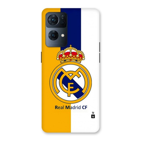 Real Madrid Glass Back Case for Oppo Reno7 Pro 5G