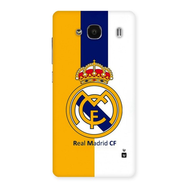 Real Madrid Back Case for Redmi 2s