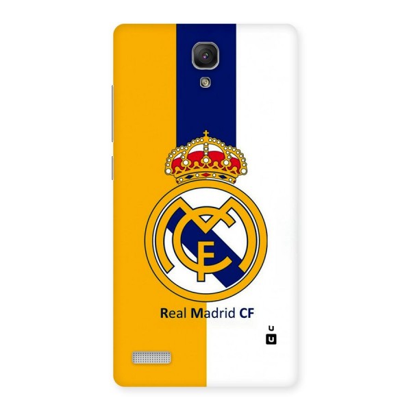 Real Madrid Back Case for Redmi Note