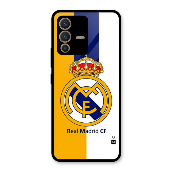 Real Madrid Glass Back Case for Vivo V23 5G