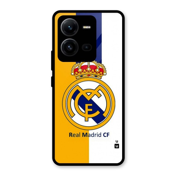 Real Madrid Glass Back Case for Vivo V25