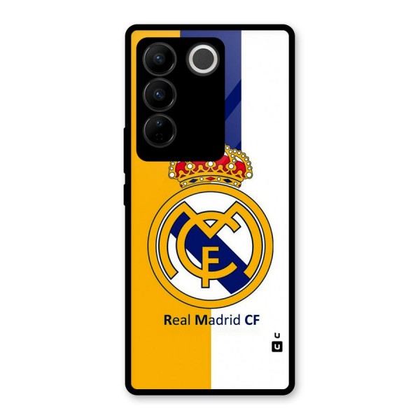 Real Madrid Glass Back Case for Vivo V27