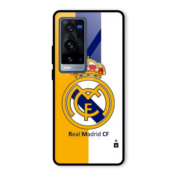 Real Madrid Glass Back Case for Vivo X60 Pro Plus