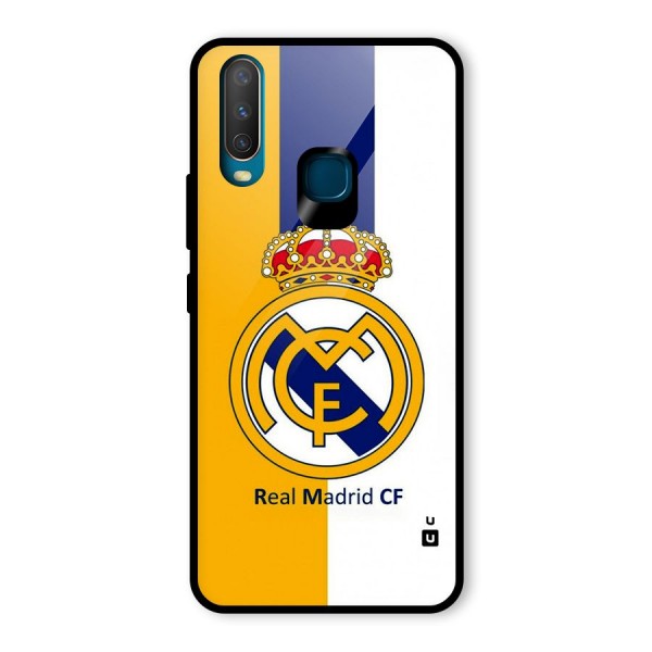 Real Madrid Glass Back Case for Vivo Y15