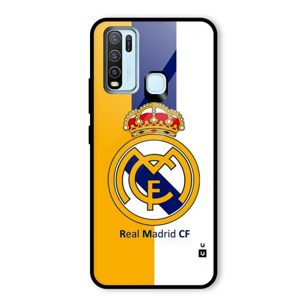 Real Madrid Glass Back Case for Vivo Y50