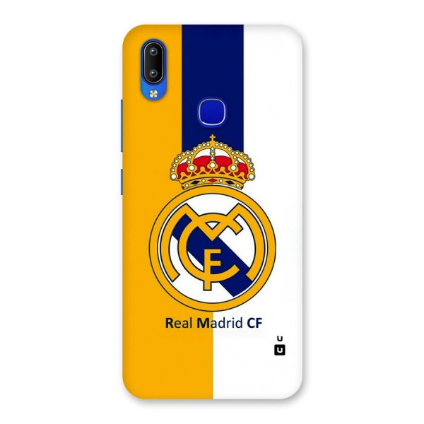 Real Madrid Back Case for Vivo Y91