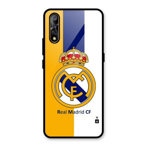 Real Madrid Glass Back Case for Vivo Z1x