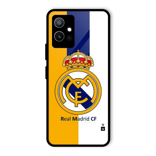 Real Madrid Glass Back Case for Vivo iQOO Z6