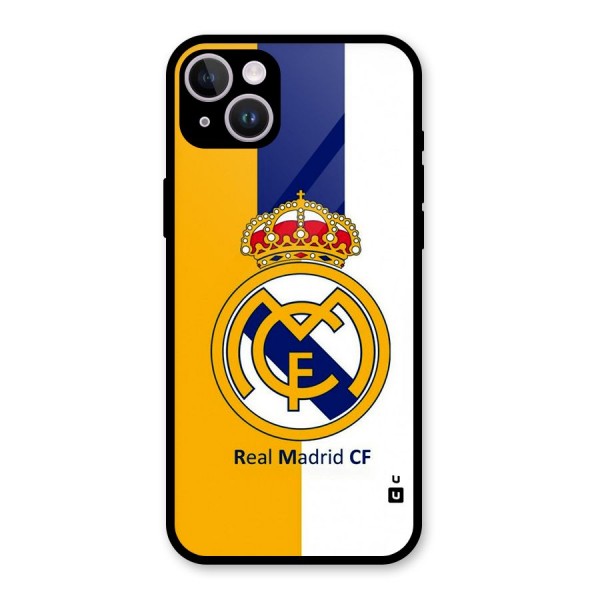 Real Madrid Glass Back Case for iPhone 14 Plus