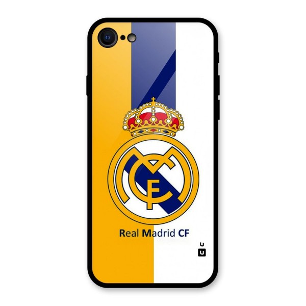 Real Madrid Glass Back Case for iPhone 8