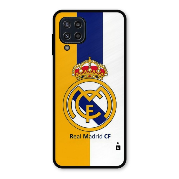 Real Madrid Metal Back Case for Galaxy M32