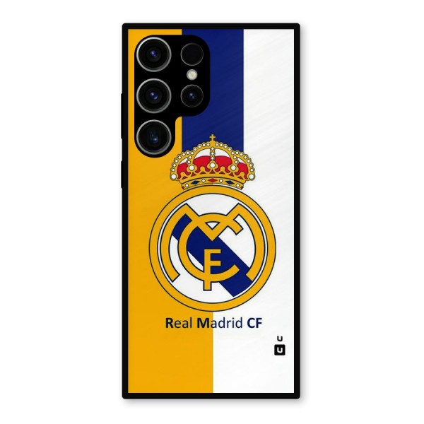 Real Madrid Metal Back Case for Galaxy S23 Ultra