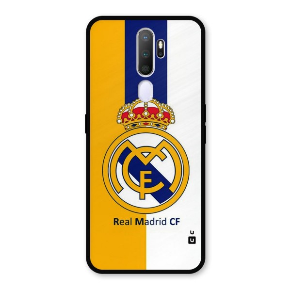 Real Madrid Metal Back Case for Oppo A5 (2020)