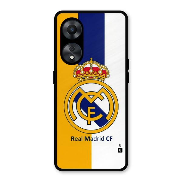 Real Madrid Metal Back Case for Oppo A78