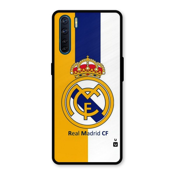 Real Madrid Metal Back Case for Oppo F15