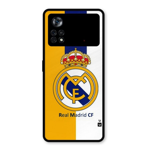 Real Madrid Metal Back Case for Poco X4 Pro 5G