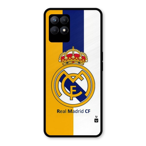 Real Madrid Metal Back Case for Realme 8i